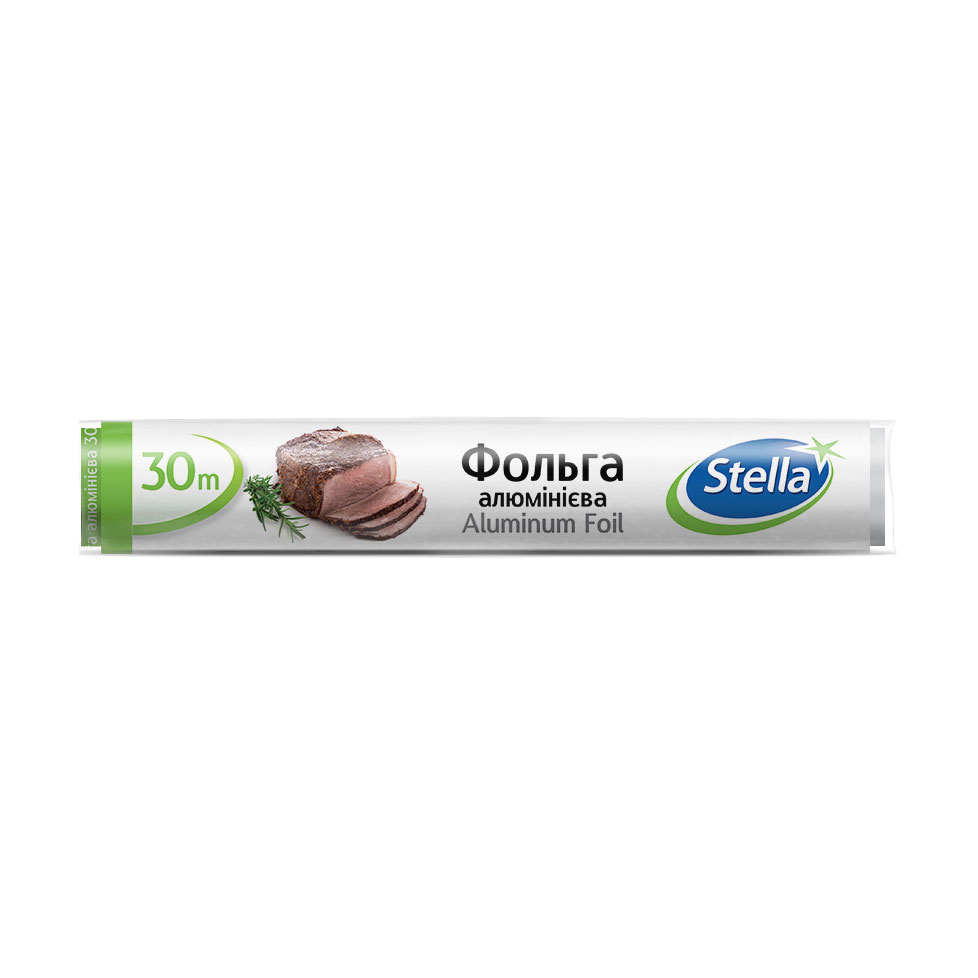 Фольга алюмінієва Stella, 30 м